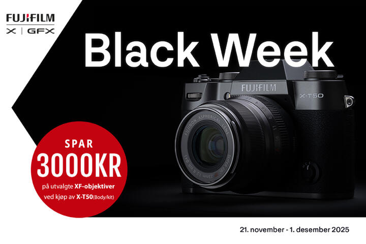 Fujifilm Black Week-tilbud